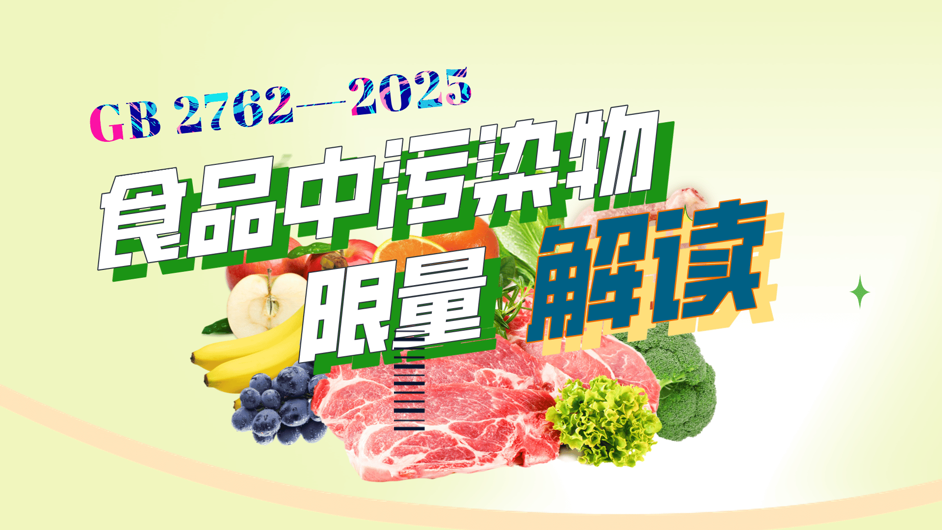 《食品安全国家标准   食品中污染物限量》（GB2762-2025）解读